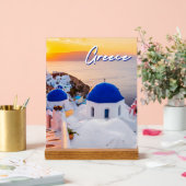 Griekenland Acryl Bord (Huwelijk)