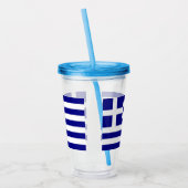 Griekenland Acryl Drinkbeker (Links)