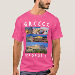 Griekenland Akropolis Grieks souvenir T-shirt