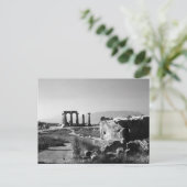 -Griekenland Ancient Corinth Apollo-tempel Briefkaart (Staand voorkant)
