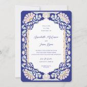 Griekenland Architectuur Floral Decorate Lijst Bru Kaart (Voorkant)