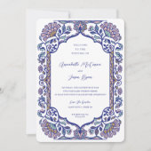 Griekenland Architectuur Floral Decorate Lijst Bru Kaart (Voorkant)