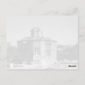  Griekenland Atheense kerk van de Heilige Stoel Briefkaart (Achterkant)