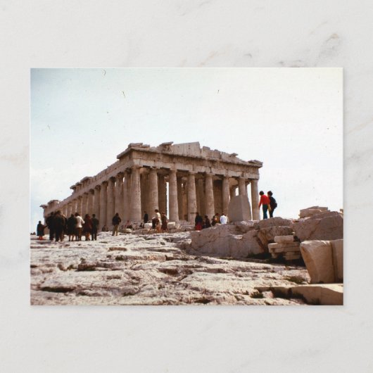  Griekenland, Athene, Acropolis Briefkaart (Voorkant)