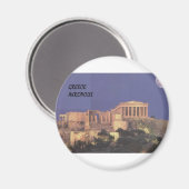 Griekenland Athene Akropolis Parthenon (St.K.) Magneet (Voorkant / Achterkant)