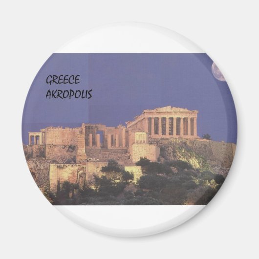 Griekenland Athene Akropolis Parthenon (St.K.) Magneet (Voorkant)