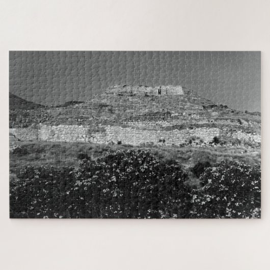  Griekenland Athene Mycenae acropolis overzicht Legpuzzel (Horizontaal)