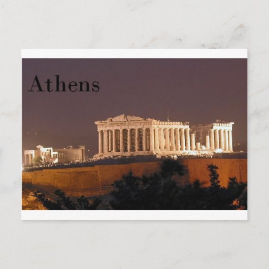 Griekenland Athene Parthenon (St.K.) Briefkaart (Voorkant)