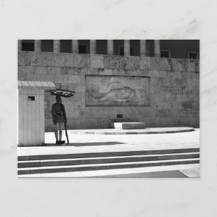 Griekenland Athene Tomb van de onbekende soldaat Briefkaart