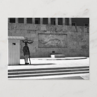 Griekenland Athene Tomb van de onbekende soldaat Briefkaart