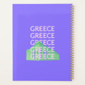 Griekenland, Athene Travel Art Planner (Achterkant)