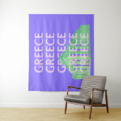 Griekenland, Athene Travel Art Wandkleed (In situ)