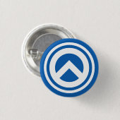 Griekenland Badge - Lambda Symbol Ronde Button 3,2 Cm (Voorkant /achterkant)