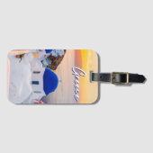 Griekenland Bagagelabel (Voorkant (horizontaal))