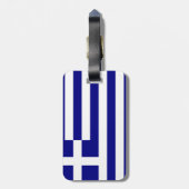 Griekenland Bagagelabel (Achterkant verticaal)