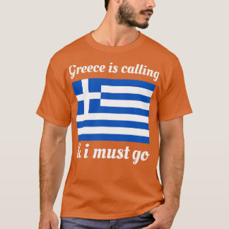 Griekenland belt en ik moet gaan t-shirt