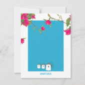 Griekenland Bougainville Griekse eilanden Molens Notitiekaartje (Voorkant)