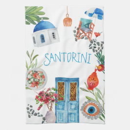 Griekenland Breeze Keuken Handdoek