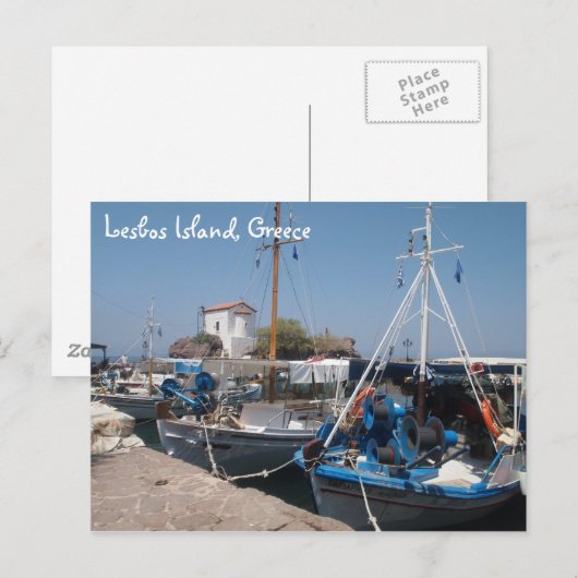 Griekenland Briefkaart (Voorkant / Achterkant)