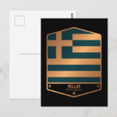 Griekenland Briefkaart (Voorkant / Achterkant)