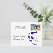 Griekenland Briefkaart (Staand voorkant)