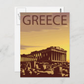 Griekenland Briefkaart (Voorkant / Achterkant)