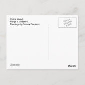 Griekenland - Briefkaart (Achterkant)