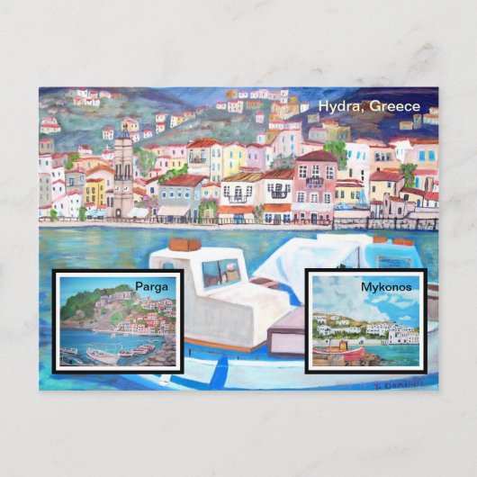 Griekenland - Briefkaart (Voorkant)