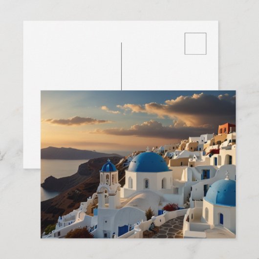 Griekenland Briefkaart (Voorkant / Achterkant)