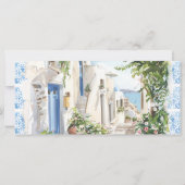 Griekenland bruiloft | Boarding Pass De datum opsl (Achterkant)