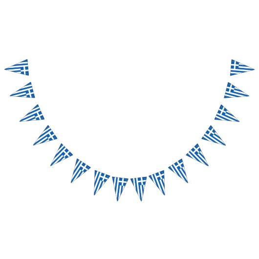 Griekenland Bunting Flags Vlaggetjes (Alle)