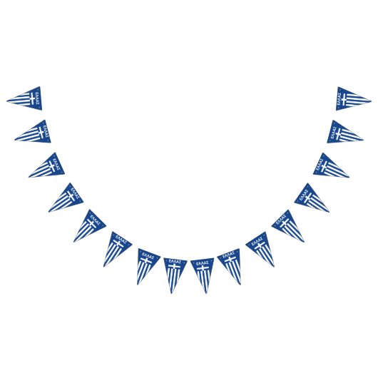 Griekenland Bunting Flags Vlaggetjes (Alle)