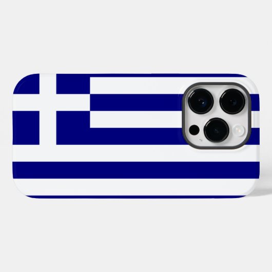 Griekenland Case-Mate iPhone Case (Achterkant (horizontaal))