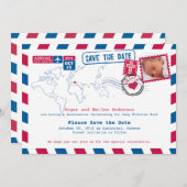 Griekenland Christening Baptism Save the Date (Voorkant / Achterkant)