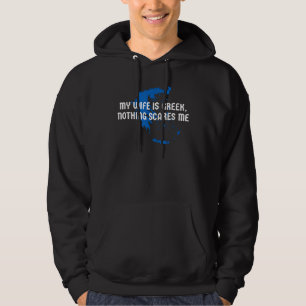 Griekenland Citaat Woordspeling Medusa Grieks Hoodie