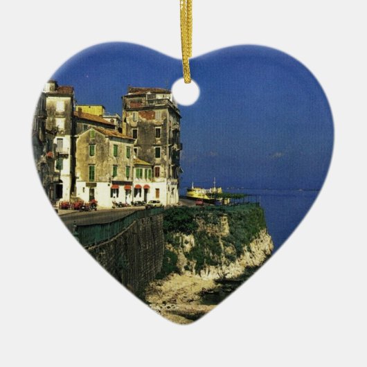 GRIEKENLAND- Corfu-angie-.JPG Keramisch Ornament (Voorkant)