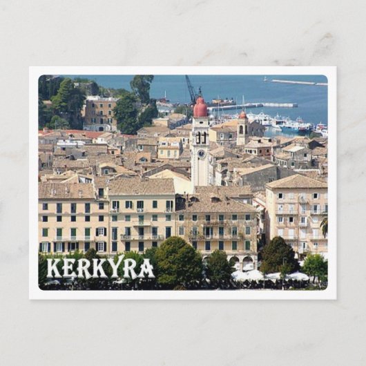 Griekenland - Corfu - Kerkyra - Briefkaart (Voorkant)