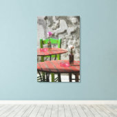 GRIEKENLAND, CRETE, provincie Hania, Hania: kleurr Canvas Afdruk (Insitu (Houten vloer))