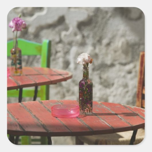 GRIEKENLAND, CRETE, provincie Hania, Hania: kleurr Vierkante Sticker (Voorkant)