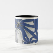 GRIEKENLAND, CRETE, provincie Iraklio, Ano Kera: 2 Tweekleurige Koffiemok (Center)