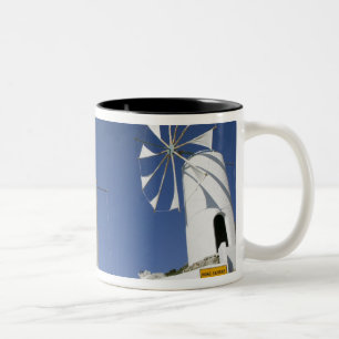 GRIEKENLAND, CRETE, provincie Iraklio, Ano Kera: Tweekleurige Koffiemok