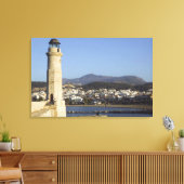 GRIEKENLAND, CRETE, provincie Rethymno, Rethymno: Canvas Afdruk (Insitu (Woonkamer))