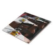 GRIEKENLAND, CRETE, provincie Rethymno, Rethymno:  Tegeltje (Zijkant)