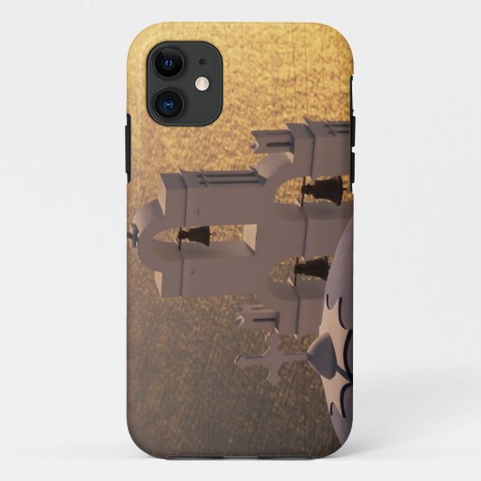 Griekenland, Cycladen, Santorini, Thira, Case-Mate iPhone Case (Achterkant)