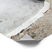 Griekenland, de Cycladen, Mykonos, de oude windmol Poster (Hoek)