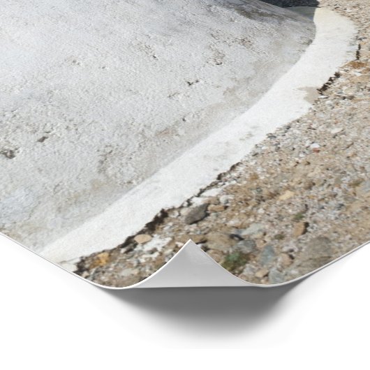 Griekenland, de Cycladen, Mykonos, de oude windmol Poster (Hoek)