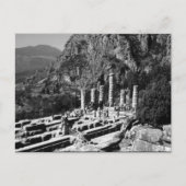 Griekenland Delphi Apollo Temple Briefkaart (Voorkant)