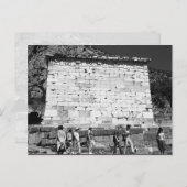  Griekenland Delphi Atheniaans ministerie van Fina Briefkaart (Voorkant / Achterkant)