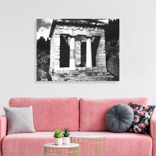  Griekenland Delphi Atheniaans ministerie van Fina Canvas Afdruk (Insitu (Woonkamer))