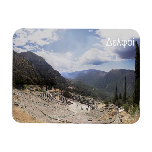 Griekenland - Delphi - Magneet (Horizontaal)